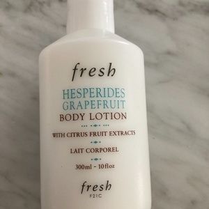 Fresh sealed hesperides grapefruit body lotion